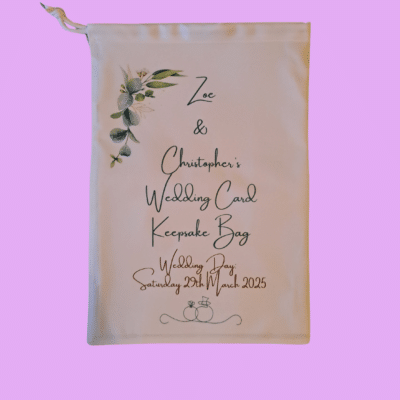 Wedding Keepsake Bag